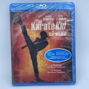 The Karate Kid (Blu-ray Disc, 2010, Canadian) Jaden Smith Jackie Chan Exclusive‎